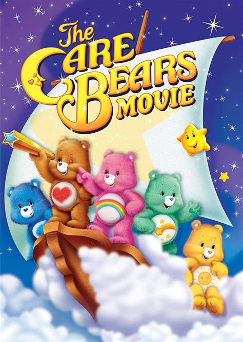 The Care Bears Movie. 1984 · 1 hr 15 min. G. Animation · Kids & Family. The Care Bears leave their cloud home in Care-A-Lot to try and teach earthlings how to share their feelings of love and caring for each other. StarringJackie Burroughs Georgia Engel Mickey Rooney Harry Dean Stanton. Directed byArna Selznick.